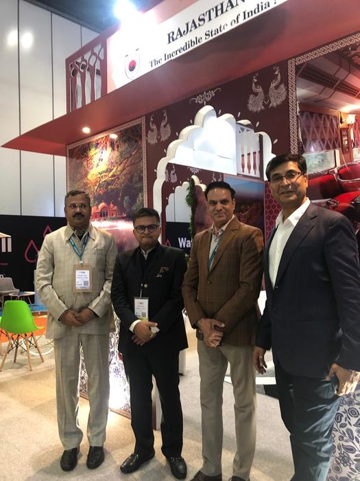 India Karni auf einer internationalen Tourismusmesse