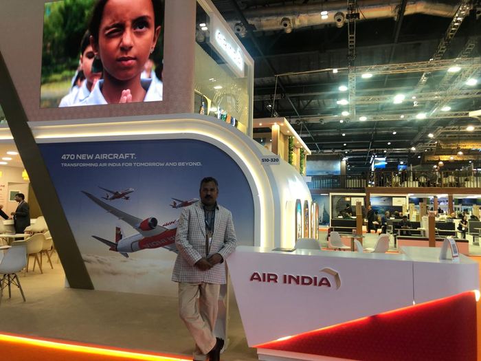 India Karni auf einer internationalen Tourismusmesse