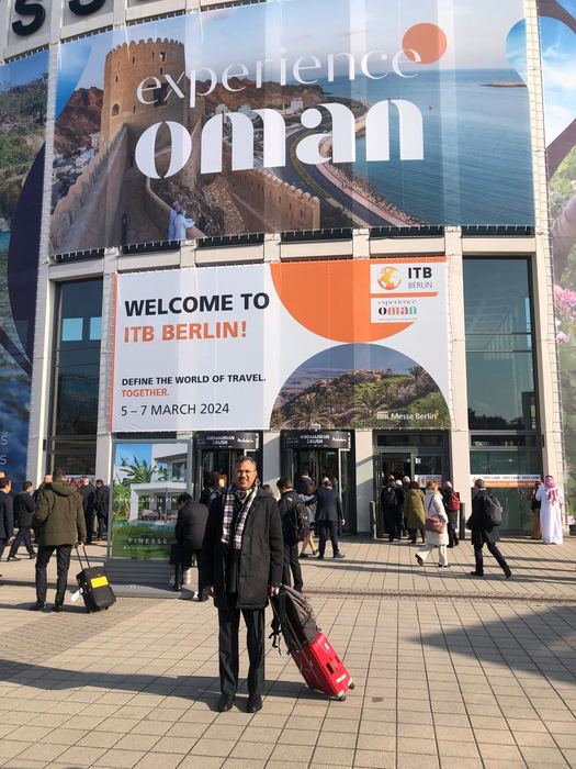 India Karni auf einer internationalen Tourismusmesse