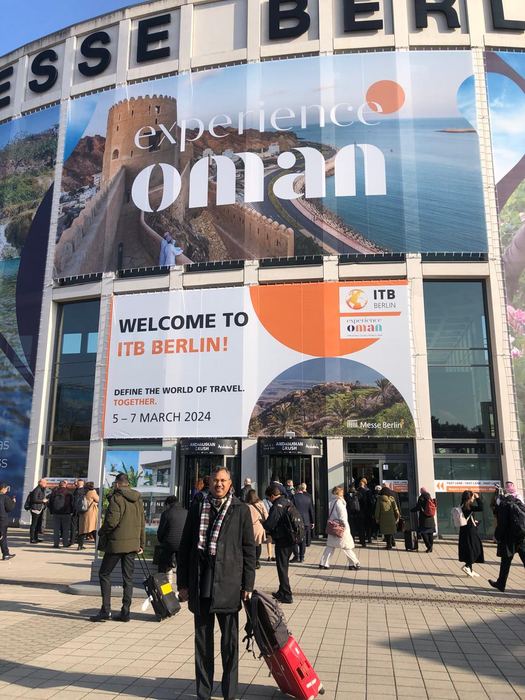 India Karni auf einer internationalen Tourismusmesse