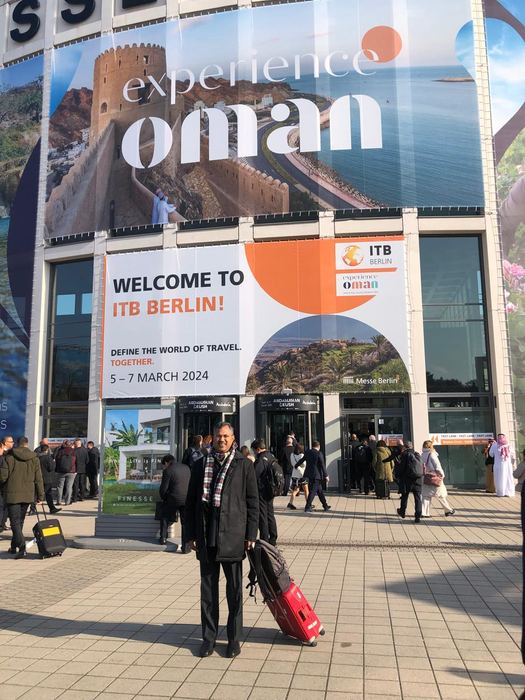 India Karni auf einer internationalen Tourismusmesse