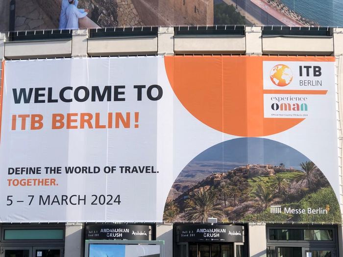 India Karni auf einer internationalen Tourismusmesse