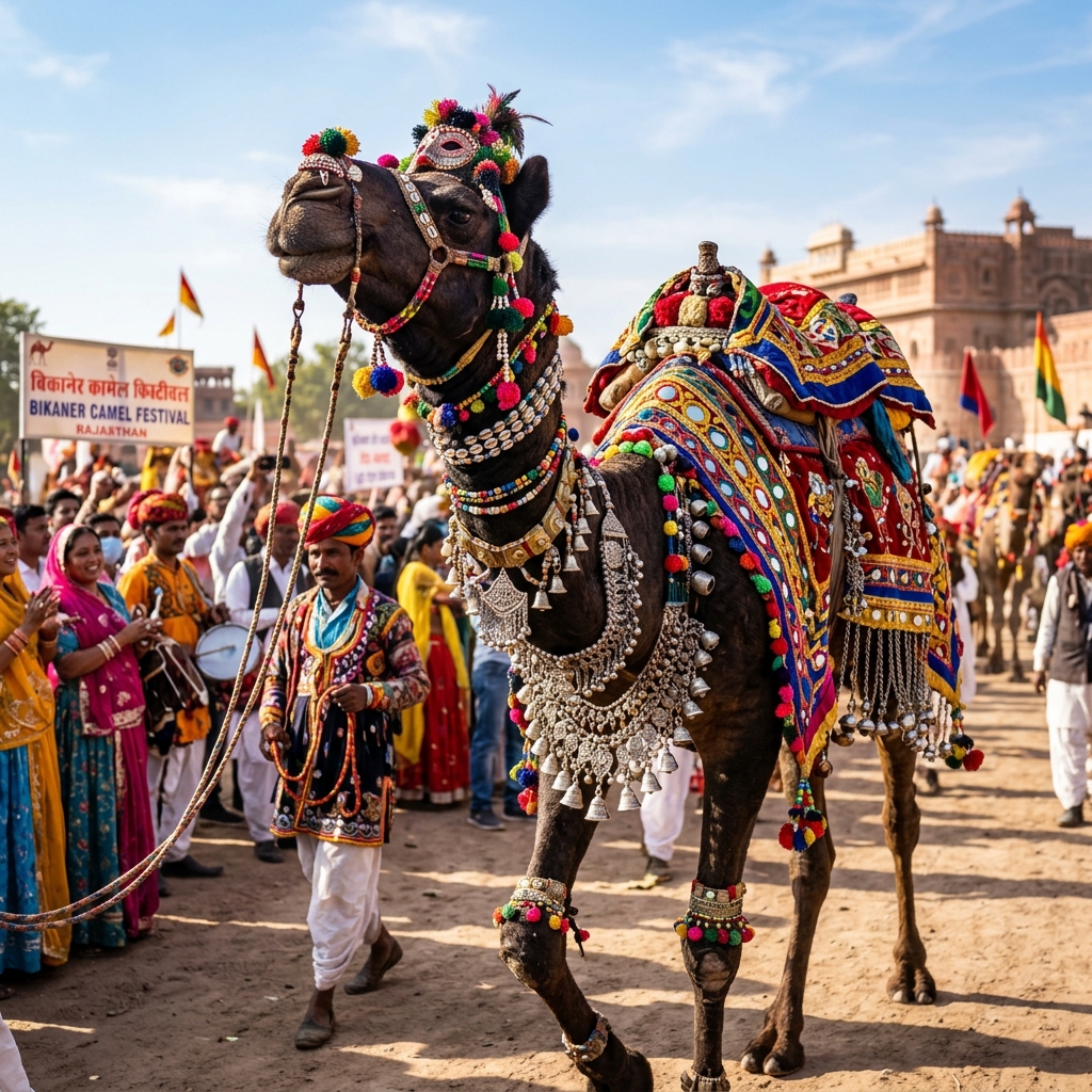 Kamelfestival von Bikaner
