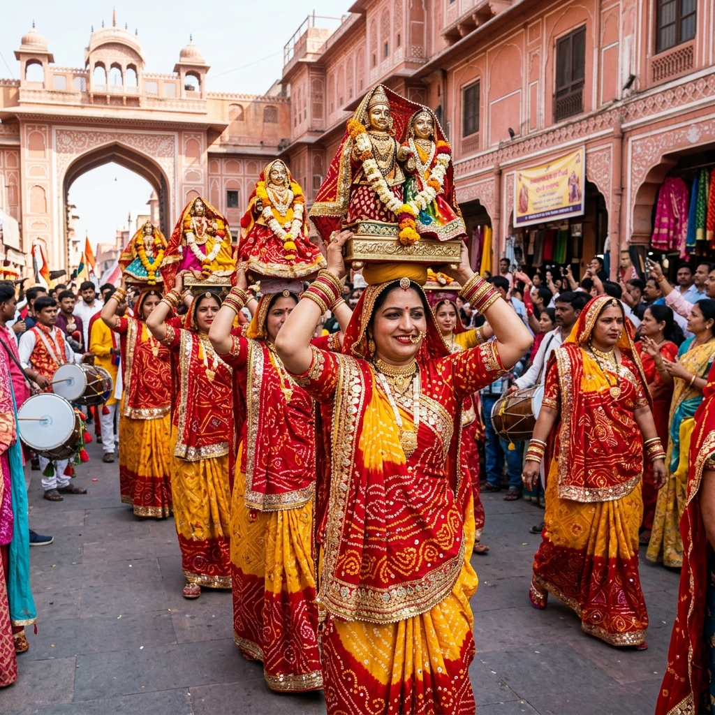 Gangaur-Fest